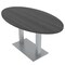 Skutchi Designs 33.5 in W, 69.5 in L, 29 in H, Engineered Wood Top, Grey HAR-OVL-34x70-DOU-ASIANNIGHT - alternate 1